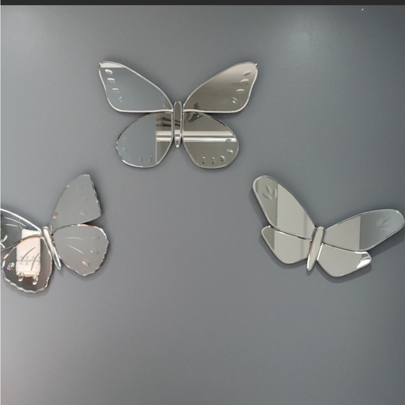 Pottery Barn Kids Wall Decor Pottery Barn Butterfly Mirror Set 3